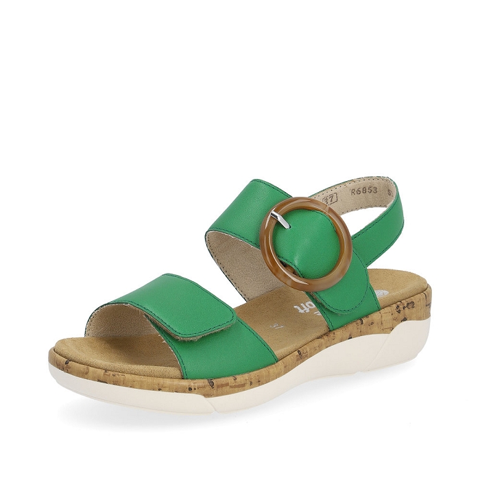 Remonte nu pieds r6853 vert