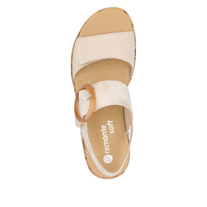 Remonte nu pieds r6853 beige6601810_4