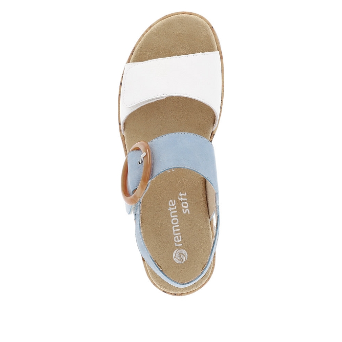 Remonte nu pieds r6853 bleu6601812_4