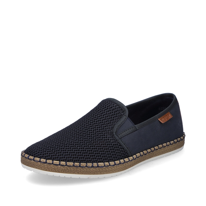 Rieker mocassin b5265 bleu