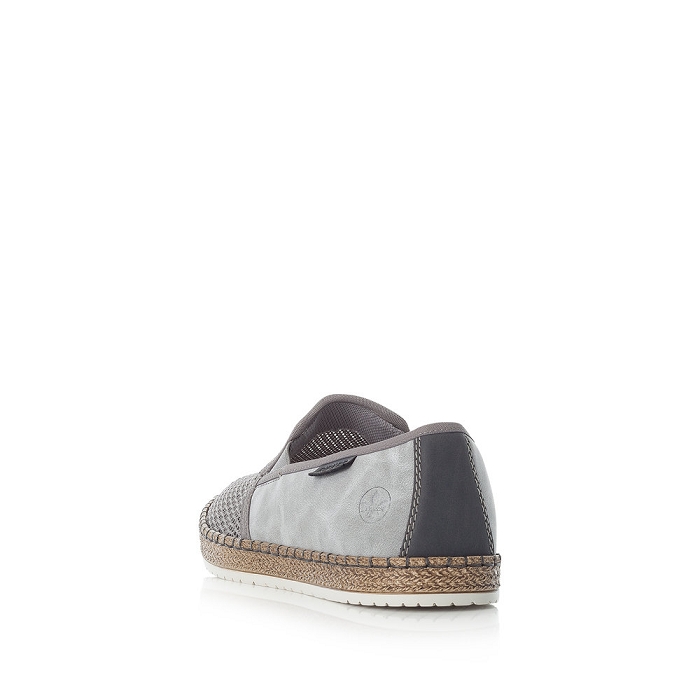 Rieker mocassin b5265 gris6602903_4