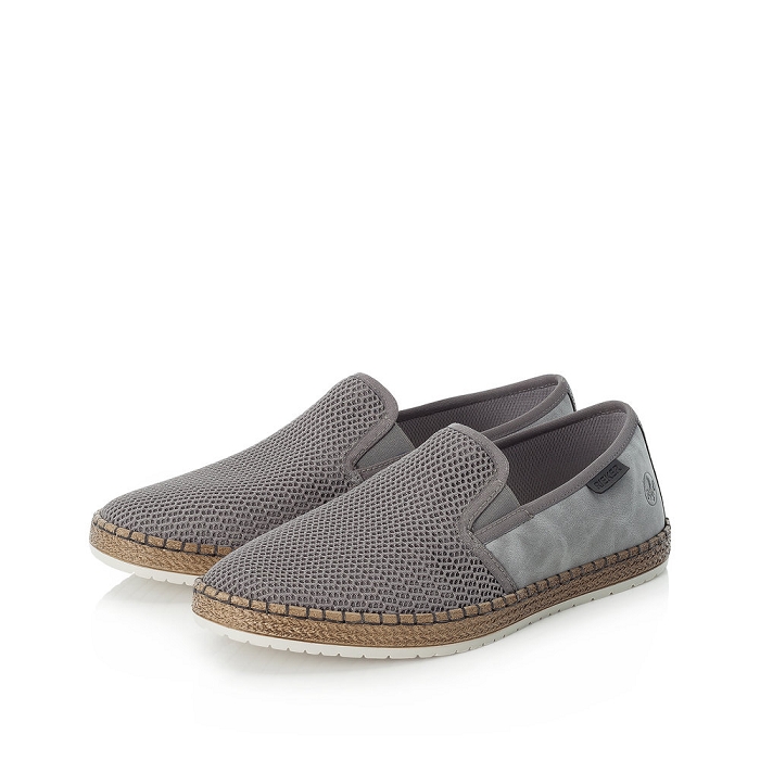 Rieker mocassin b5265 gris6602903_6