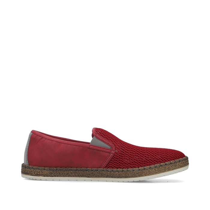 Rieker mocassin b5265 rouge6602907_2