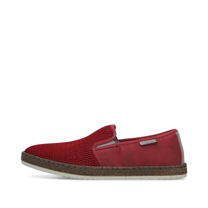 Rieker mocassin b5265 rouge6602907_5