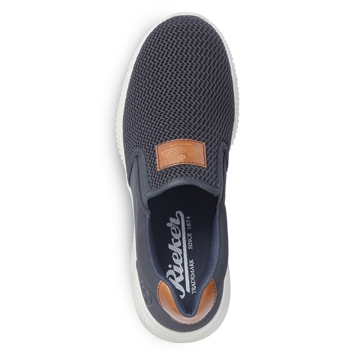 Rieker mocassin b7464 bleu6603201_4