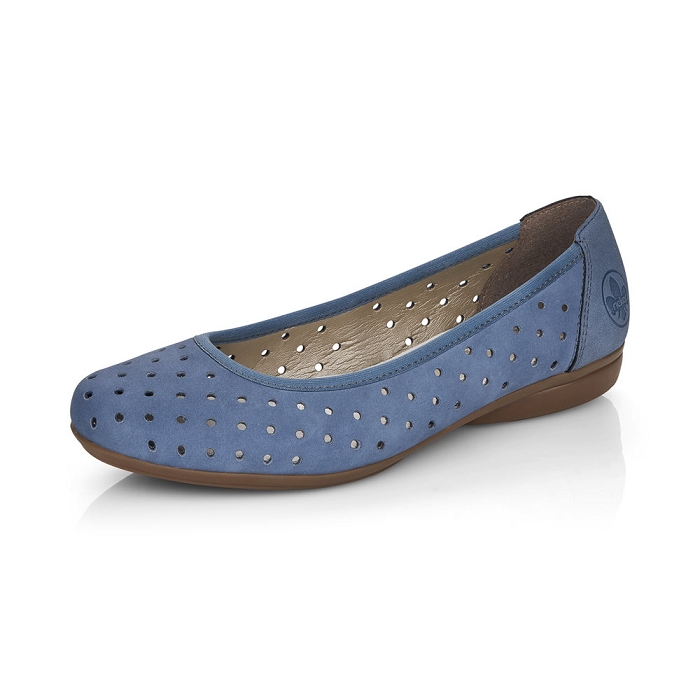 Rieker ballerine l8355 bleu