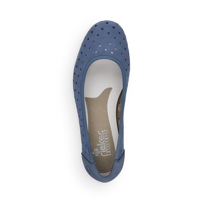 Rieker ballerine l8355 bleu6604301_4