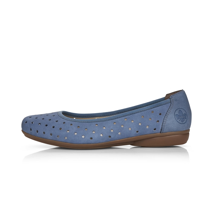 Rieker ballerine l8355 bleu6604301_5