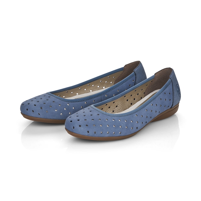 Rieker ballerine l8355 bleu6604301_6