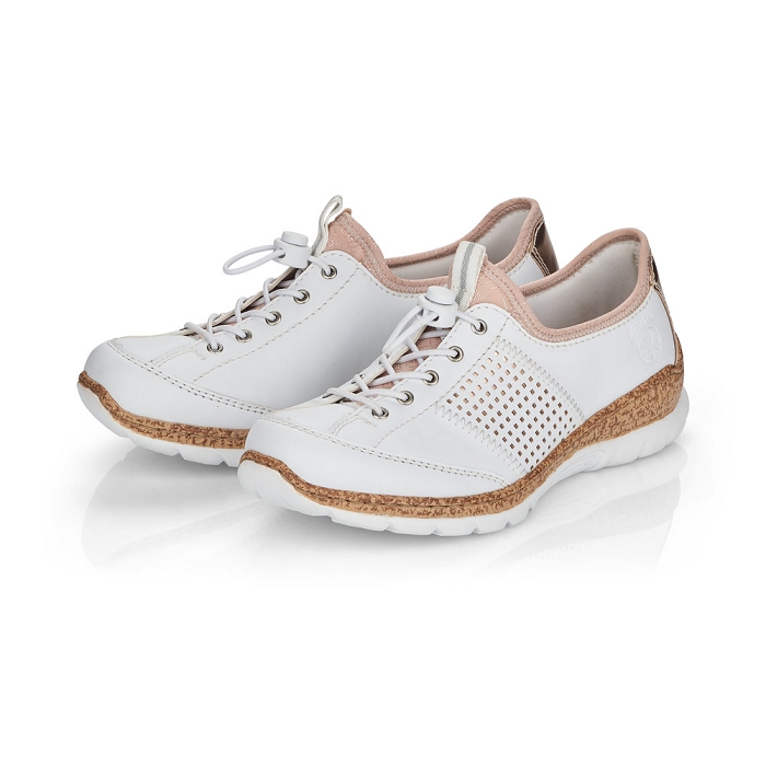 Rieker basket n42g8 blanc6605501_6