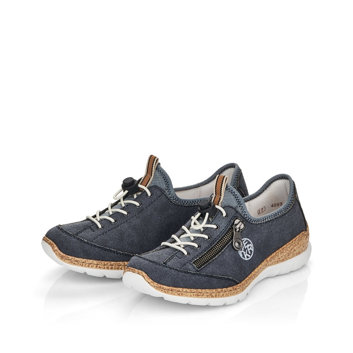 Rieker basket n4263 bleu6605702_6