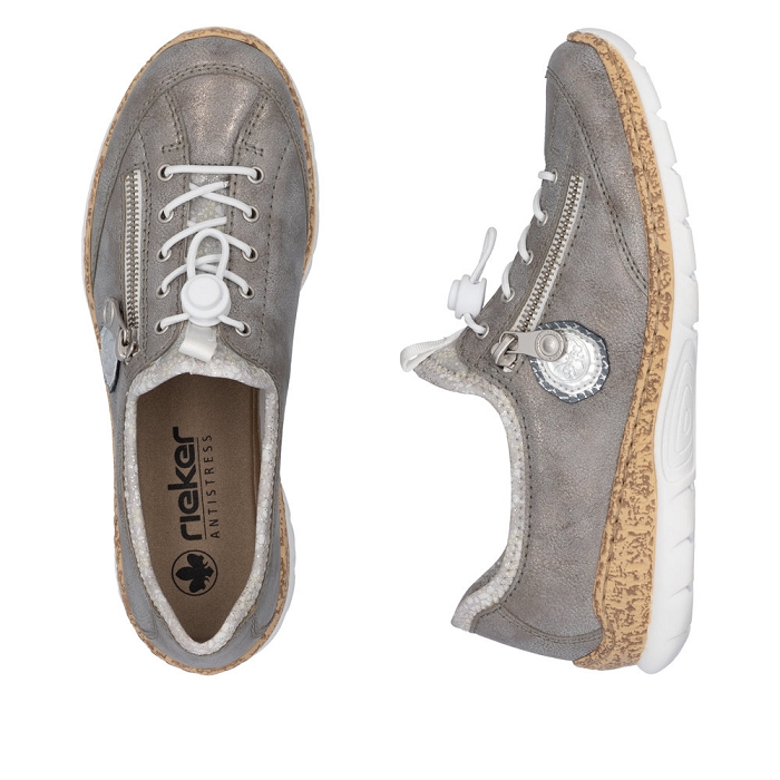 Rieker basket n4263 gris6605706_6