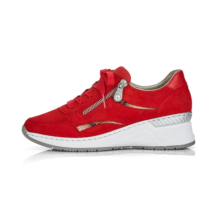 Rieker basket n4306 rouge6605801_5