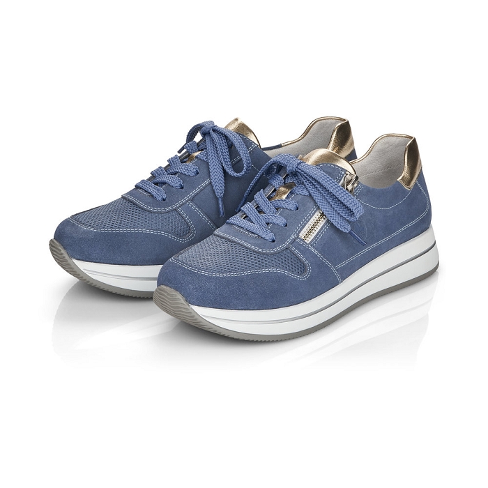 Rieker basket n4501 bleu6606101_6