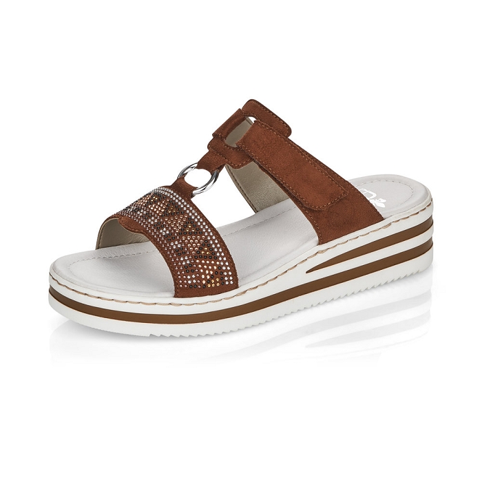 Rieker mule v02m0 brun