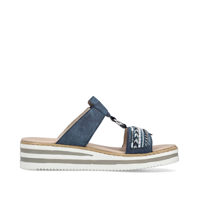 Rieker mule v02m6 bleu6607002_2