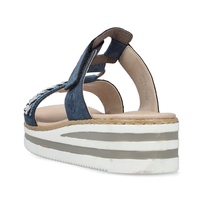 Rieker mule v02m6 bleu6607002_3