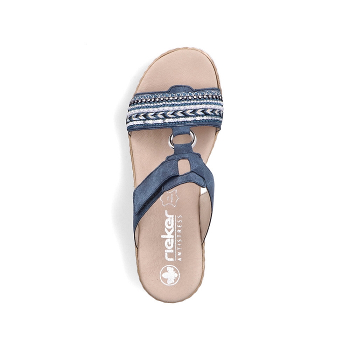 Rieker mule v02m6 bleu6607002_4