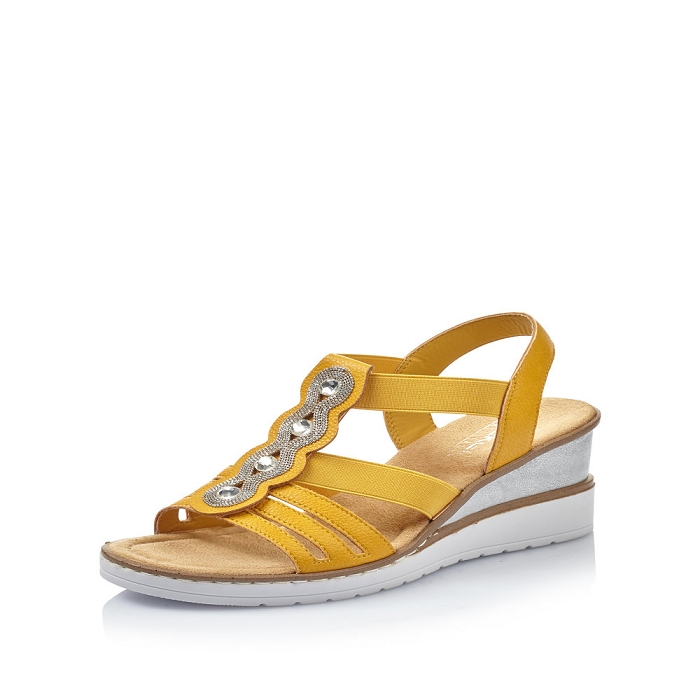 Rieker nu pieds v3572 jaune