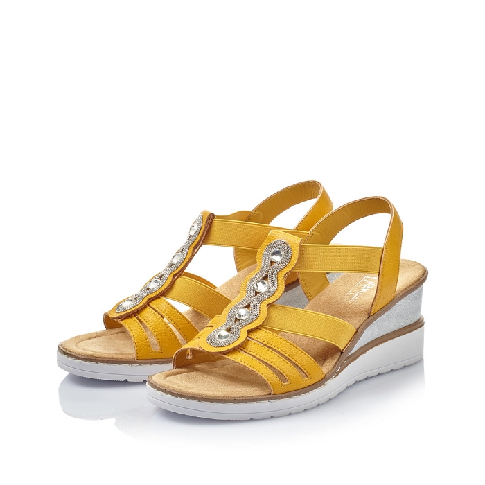 Rieker nu pieds v3572 jaune6607801_6