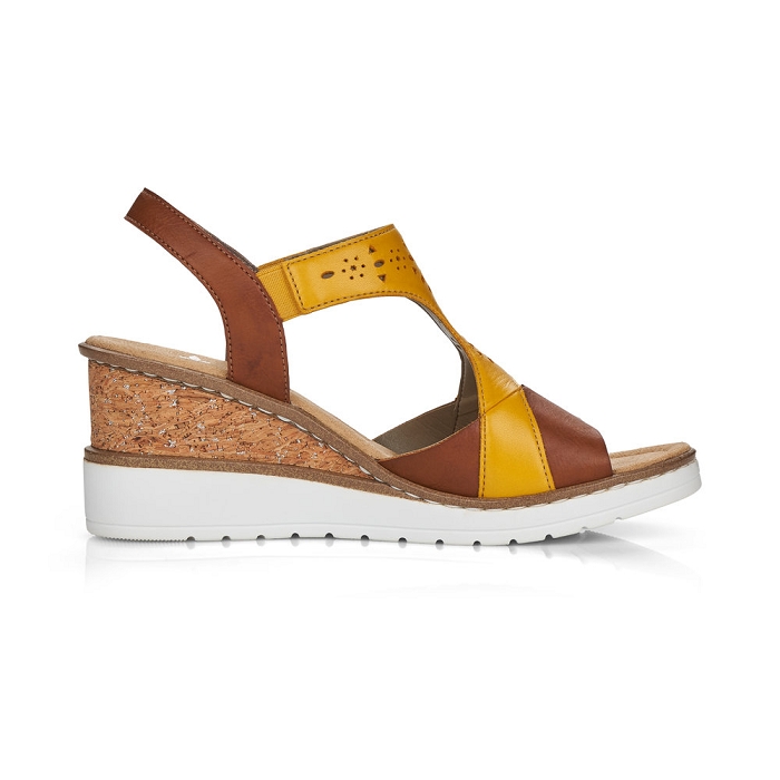 Rieker nu pieds v3585 jaune6607901_2