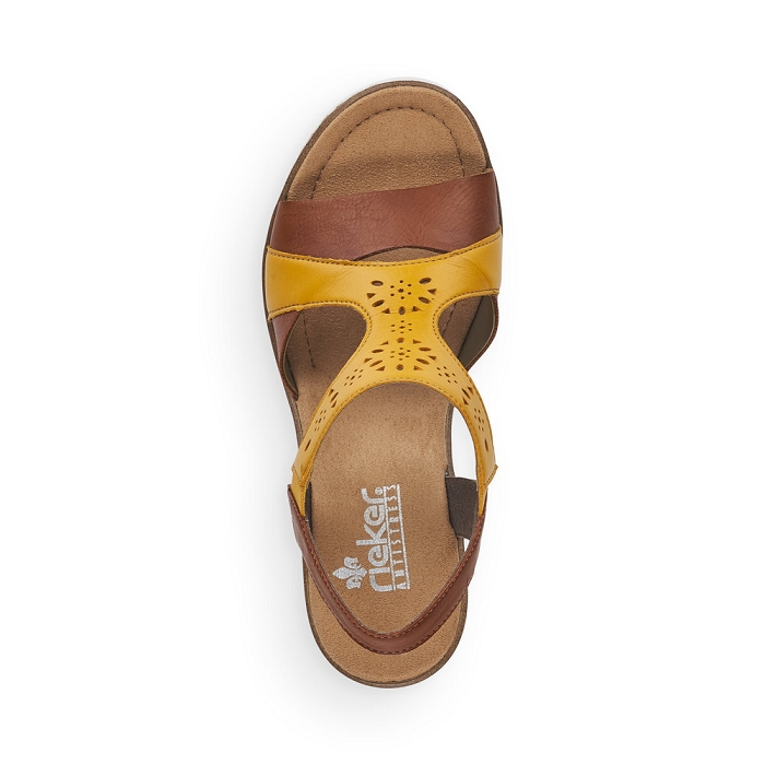 Rieker nu pieds v3585 jaune6607901_4