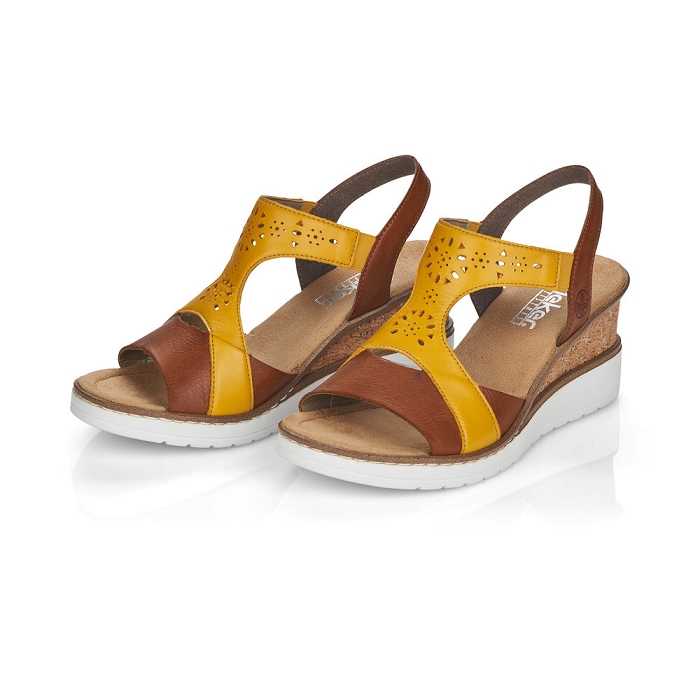 Rieker nu pieds v3585 jaune6607901_6