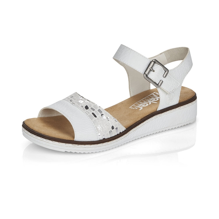 Rieker nu pieds v3626 blanc