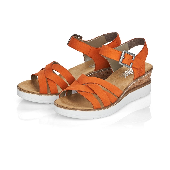 Rieker nu pieds v3863 orange6608701_6