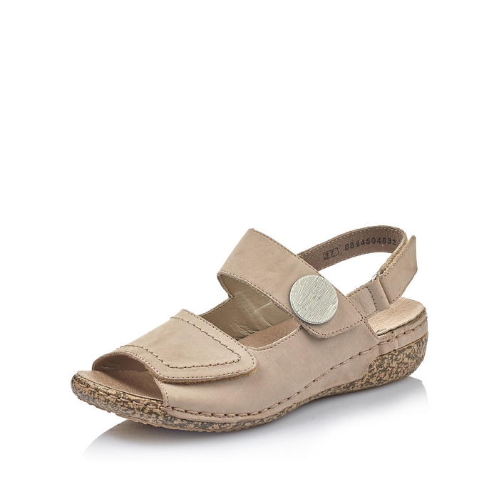 Rieker nu pieds v7272 beige