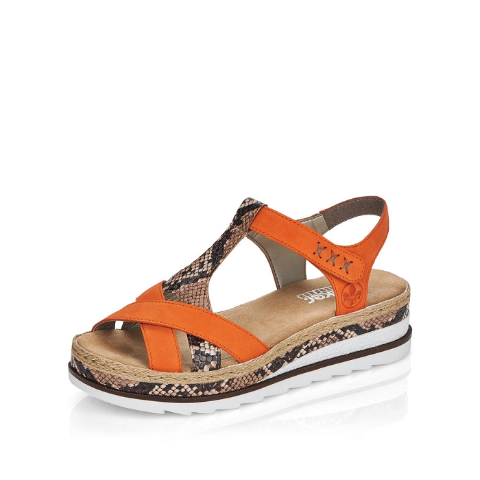 Rieker nu pieds v7919 orange