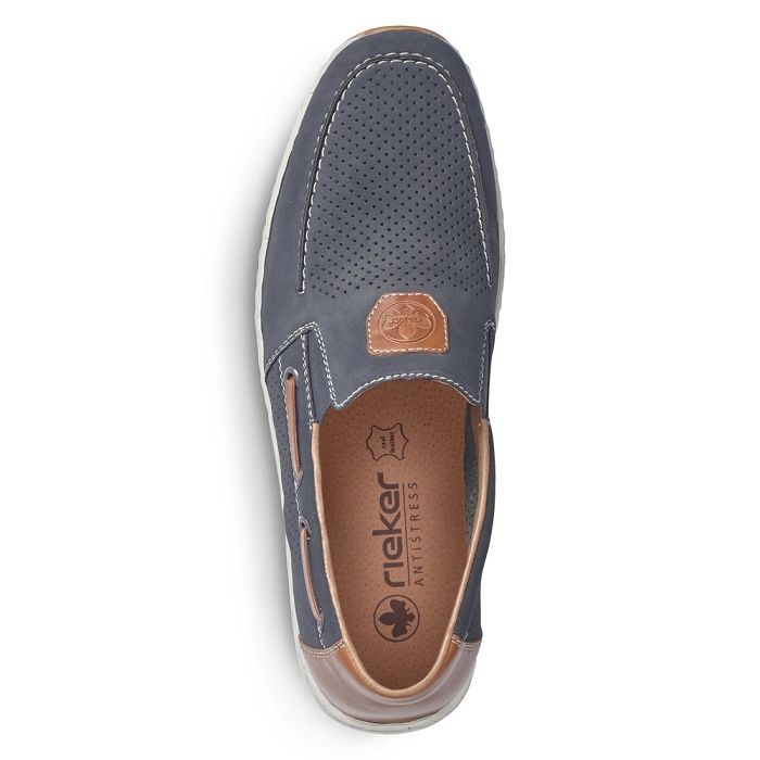 Rieker mocassin 08866 bleu6610601_4