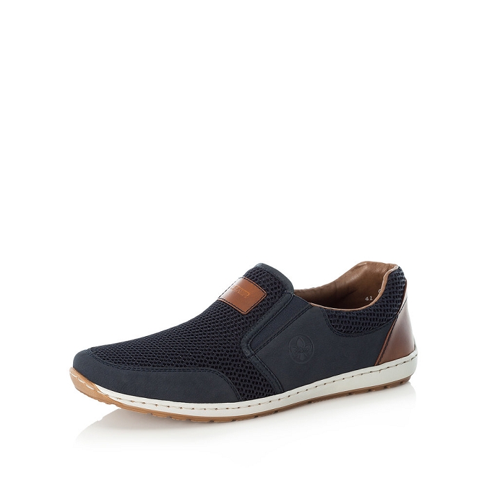 Rieker mocassin 8869 bleu