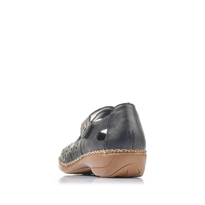 Rieker ballerine 413j0 noir6612601_3