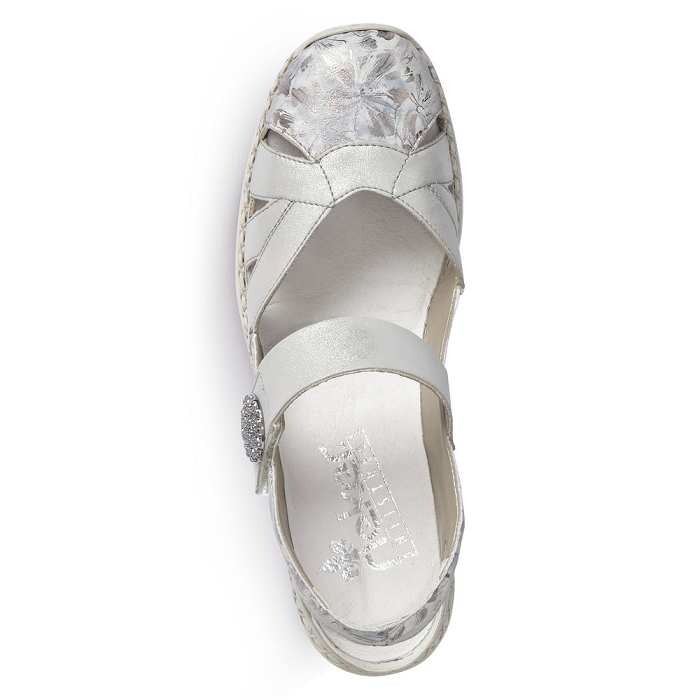 Rieker ballerine 413v2 gris6612701_4