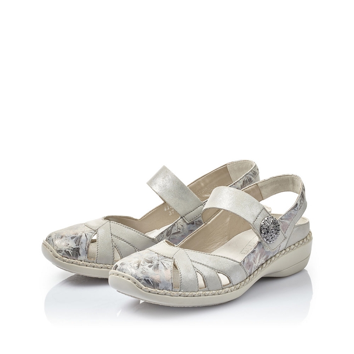 Rieker ballerine 413v2 gris6612701_6