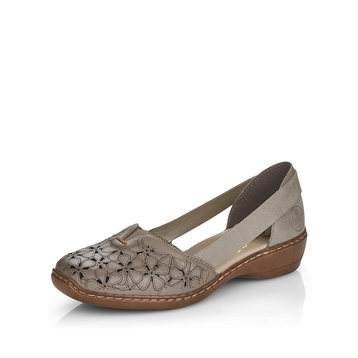 Rieker ballerine 41356 beige