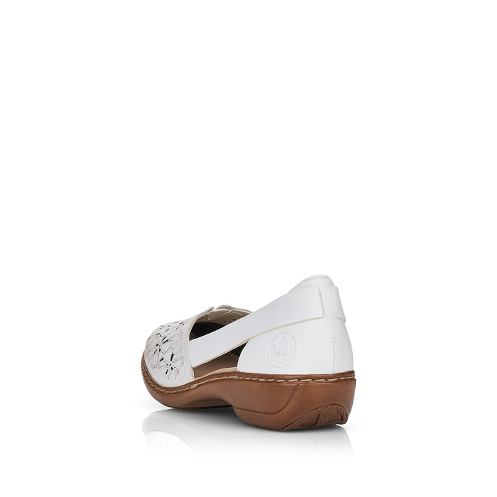 Rieker ballerine 41356 blanc6612802_3