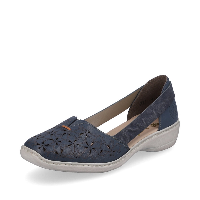 Rieker ballerine 41356 bleu