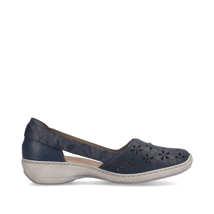 Rieker ballerine 41356 bleu6612803_2