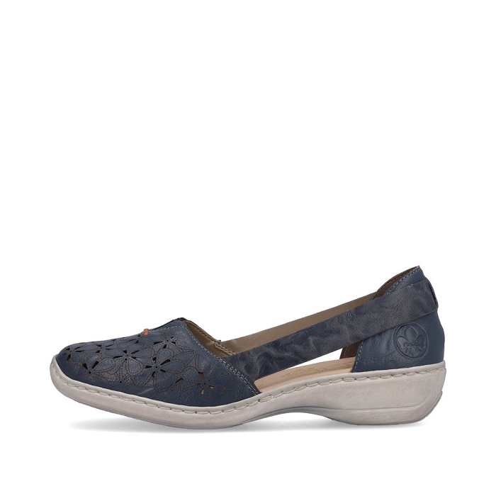 Rieker ballerine 41356 bleu6612803_5