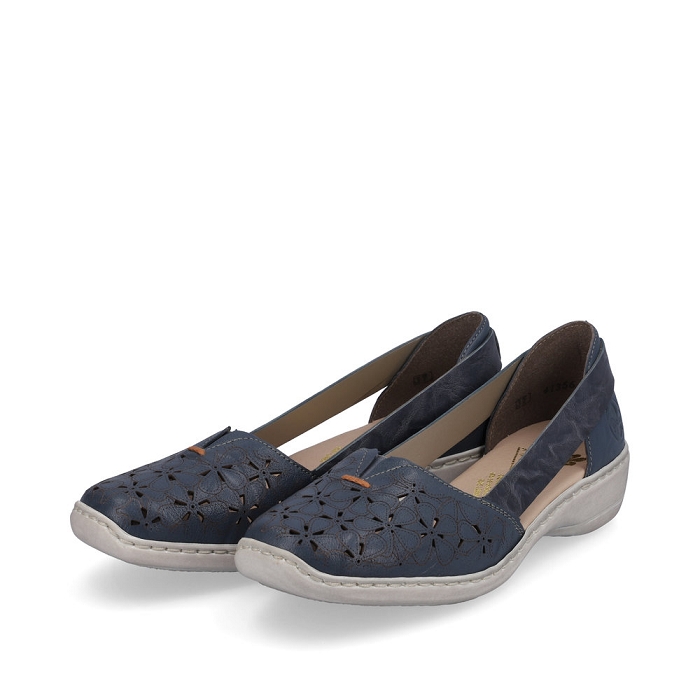 Rieker ballerine 41356 bleu6612803_6