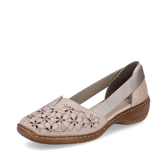 Rieker ballerine 41356 beige