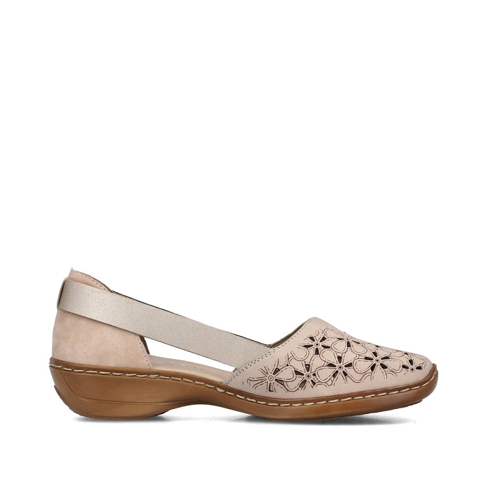 Rieker ballerine 41356 beige6612804_2