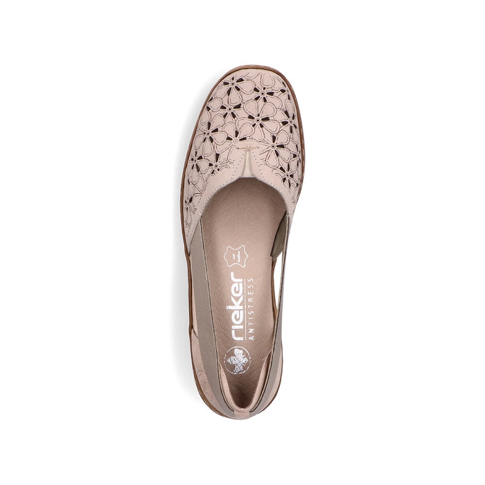 Rieker ballerine 41356 beige6612804_4