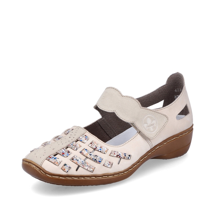 Rieker ballerine 41369 beige