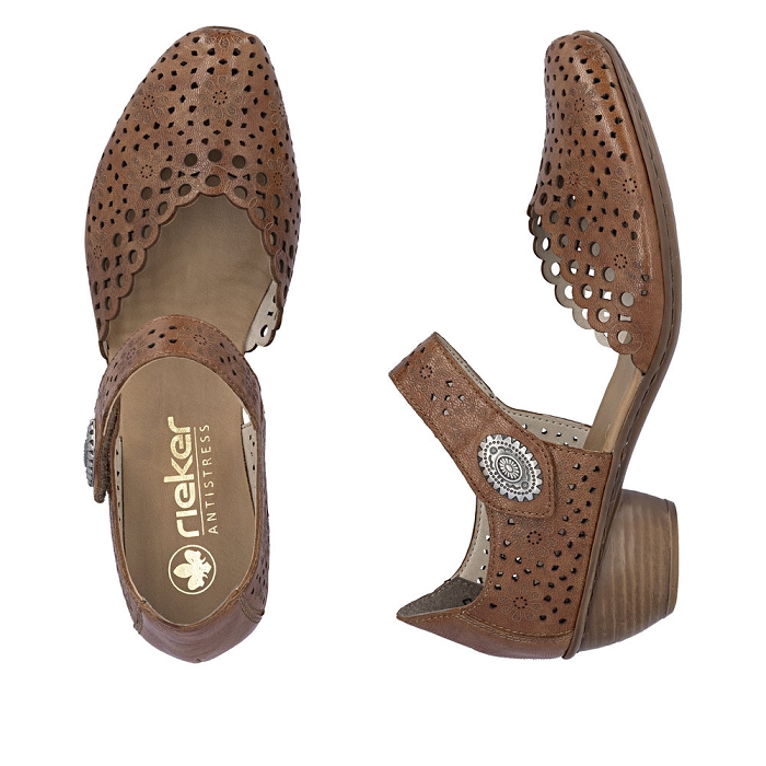 Rieker escarpins 43753 brun6613007_6