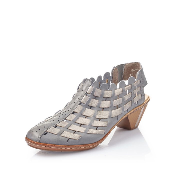 Rieker escarpins 46778 gris