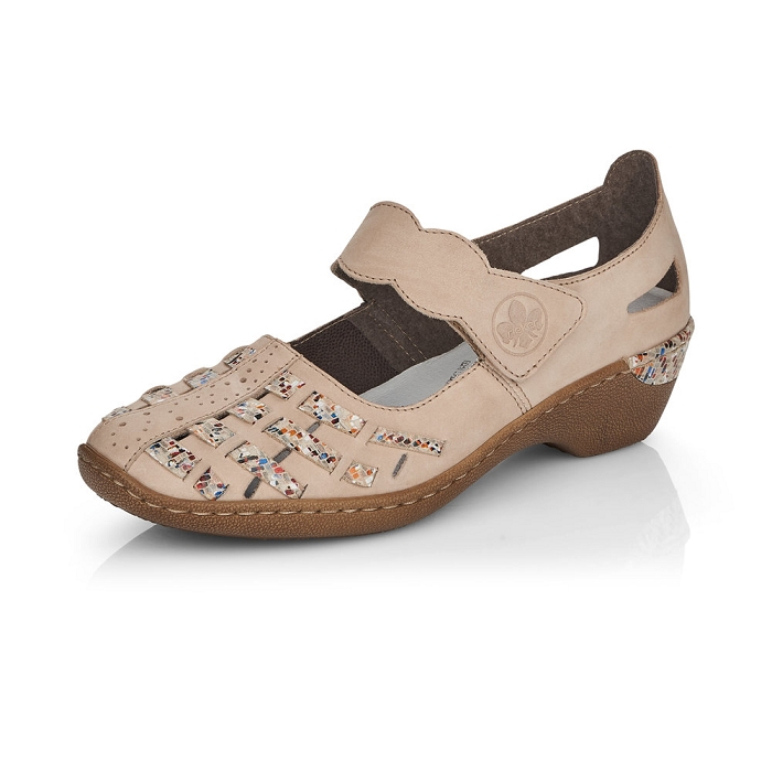 Rieker ballerine 48369 beige