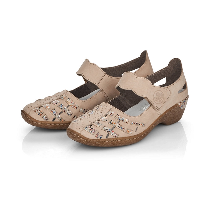 Rieker ballerine 48369 beige6613701_6